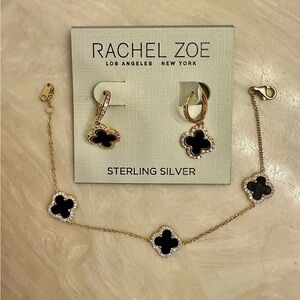 Rachel Zoe Gold and Black Bracelet sterling sliver. Store is 30-80% off ask me